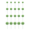 Toppers Bolas Verde Claro - conj.20